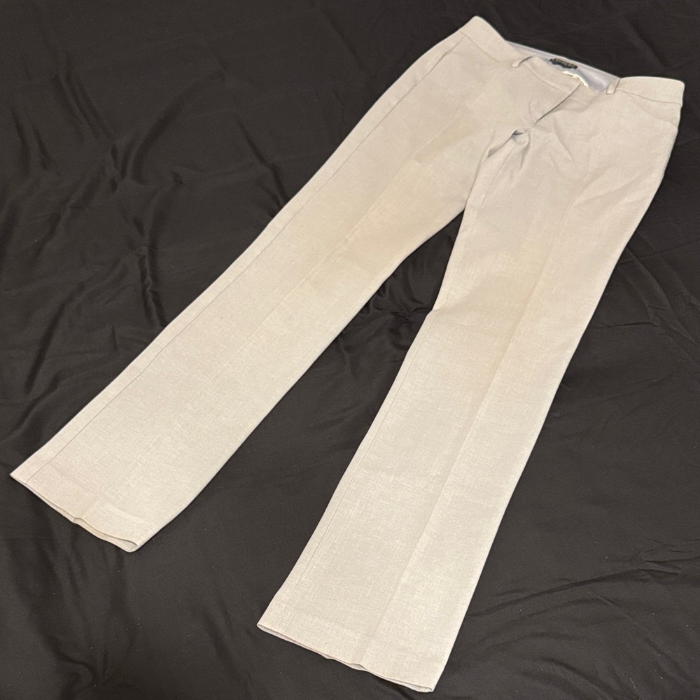 Express Men's Light Cream Dress Pants